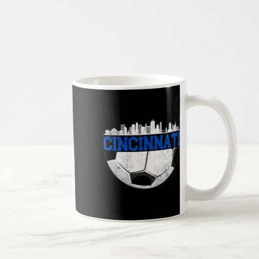 Mug Cincinnati Soccer Distressed Cincy nati (Droite)