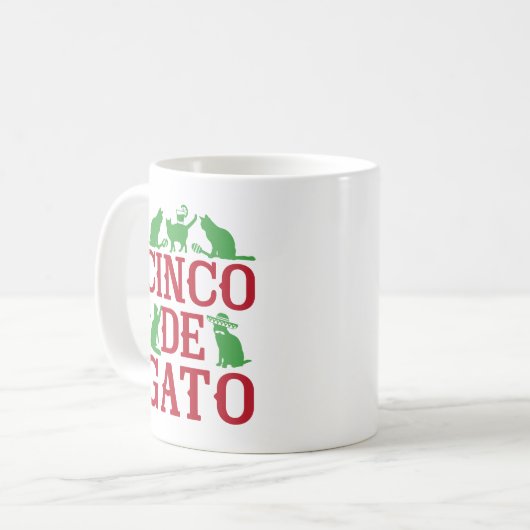 Mug Cinco De Gato (Devant gauche)