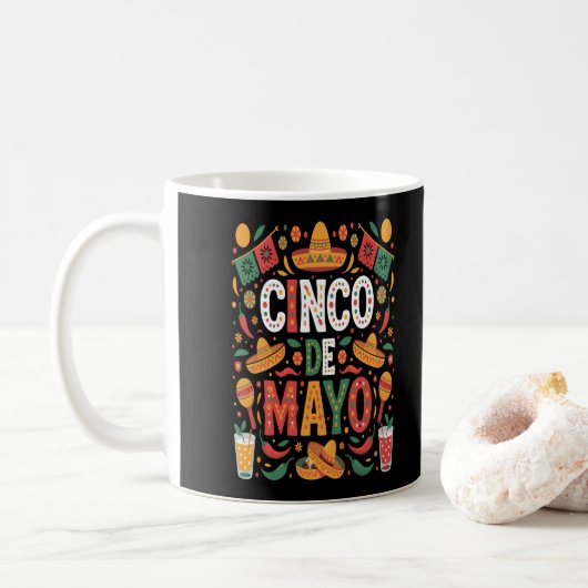 MUG CINCO DE MAYO (Avec donut)