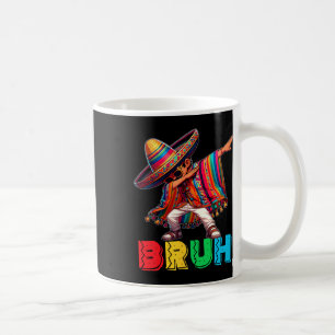 Mug Cinco De Mayo Bruh Dabbing Mexicain Garçon Poncho