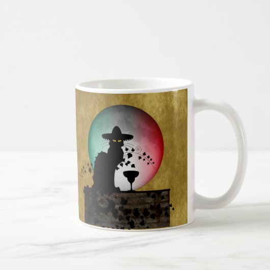 Mug Cinco de Mayo Conversation Noir / Gato Negro (Droite)