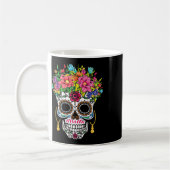 Mug Cinco De Mayo Crâne à sucre Dia De Los Muertos Jou (Gauche)