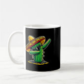 Mug Cinco De Mayo Dabbing Cactus Funny Mexicains Garço (Gauche)
