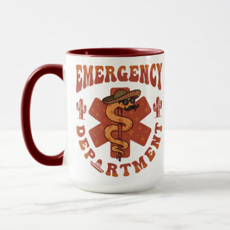 Mug Cinco de Mayo Emergency Department Fiesta Nurse