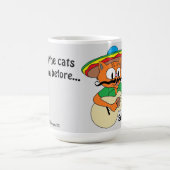 Mug Cinco De Mayo Fête Dessin Animé Chat Moustachu Drô (Centre)