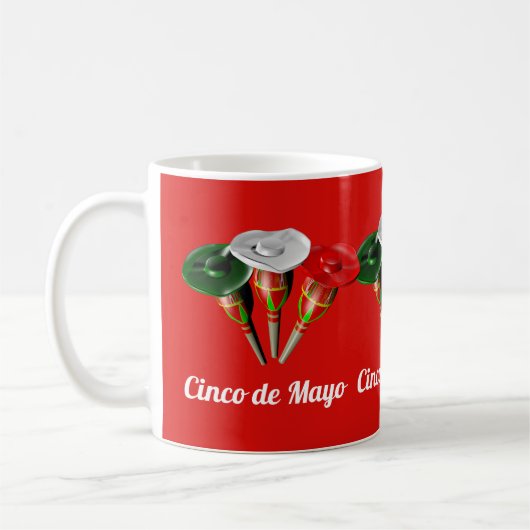 Mug Cinco de mayo, fiesta mexicaine (Gauche)