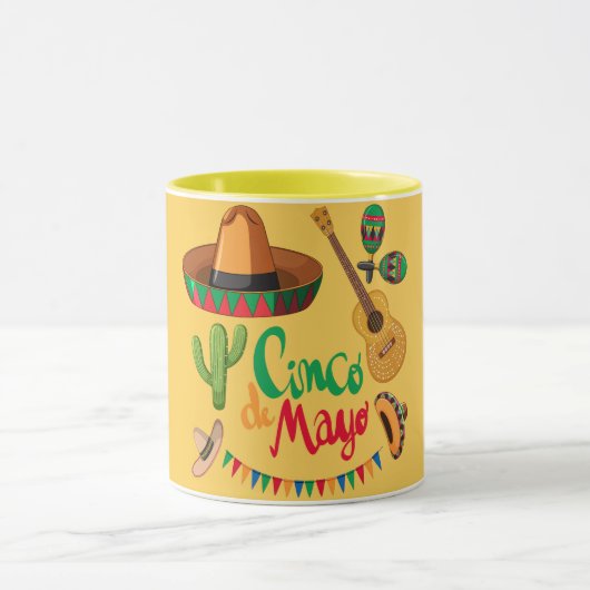 Mug Cinco de Mayo – Fiesta mexicaine festive (Centre)