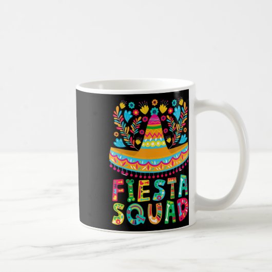 Mug Cinco De Mayo Fiesta Squad Famille A (Droite)