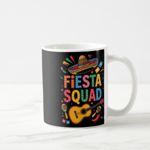 Mug Cinco De Mayo Fiesta Squad Sombrero Guitare Amusem