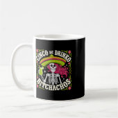 Mug Cinco De Mayo Funny Parti Mexicain Cinco De Drinko (Gauche)