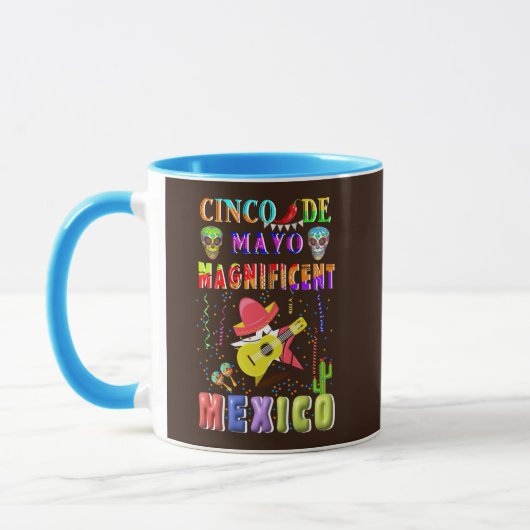 Mug Cinco de Mayo Magnifique Mexique (Gauche)