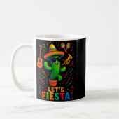 Mug Cinco de mayo mexican cactus party funny letsCinco (Gauche)