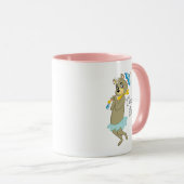 Mug Cindy Bear tenant le parasol (Devant droit)