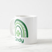 Mug Cindy Nom Clover Boho Rainbow (Devant gauche)