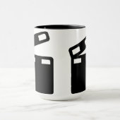 Mug Cinéma de clapet de film (Centre)