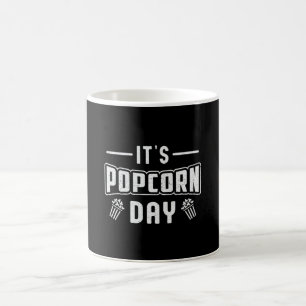 Mug Cinéma Popcorn Day Snack Film Pop Film Idée cadeau