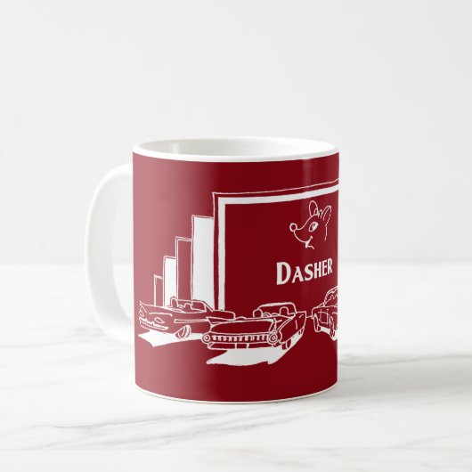 Mug Cinéma Reindeer - Dasher (Devant gauche)