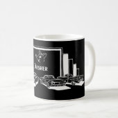 Mug Cinéma Reindeer - Dasher (Devant droit)