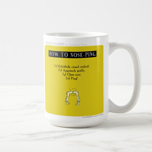 Mug Cinglement de nez " de planète" de HP5069 "Harold (Droite)