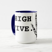 Mug Cinq ! (Devant gauche)