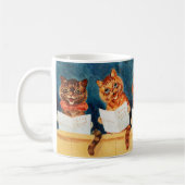 Mug Cinq chats chanteurs, Louis Wain (Gauche)