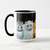 Mug Cinq chats de Louis Wain (Gauche)