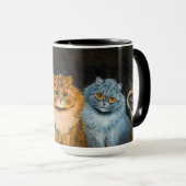 Mug Cinq chats de Louis Wain (Devant droit)