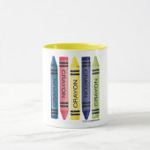 Mug Cinq gros crayons (Centre)