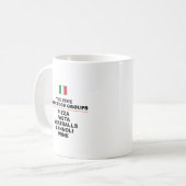 Mug Cinq groupes alimentaires de base italiens (Devant gauche)