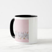 Mug Cinq lapins 2 (Devant gauche)