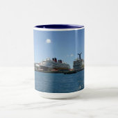 Mug Cinq navires de croisière (Centre)