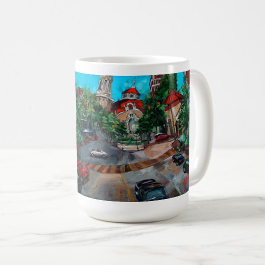 Mug Cinq points, Birmingham, Alabama (Devant droit)