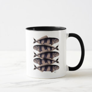 Mug Cinq poissons rayés