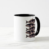 Mug Cinq poissons triés (Devant droit)