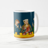 Mug Cinq reines (Devant droit)
