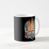 Mug Cinq Surf Fort Morgan Beach Al (Devant droit)