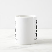 Mug cinquante-cinquième Anniversaire (drôle) (Centre)