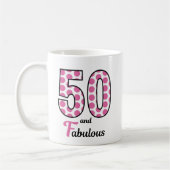 Mug Cinquante et fabuleux 50e anniversaire (Gauche)