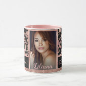 Mug Cinquante et fabuleux damas d'or rose 50e annivers (Centre)