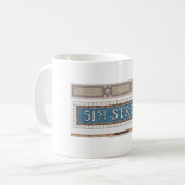 Mug cinquante-et-unième Mosaïque de souterrain de New (Devant gauche)