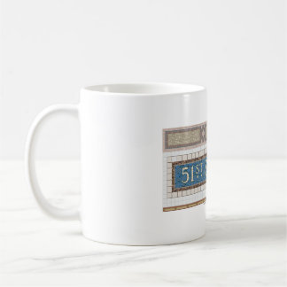 Mug cinquante-et-unième Mosaïque de souterrain de New