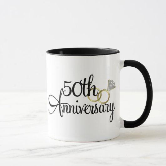 Mug cinquantième Anniversaire (Droite)