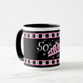 Mug Cinquantième anniversaire de diadème (Devant gauche)