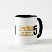 Mug cinquantième Cadeaux d'anniversaire (Devant droit)