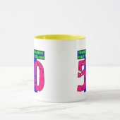 Mug cinquantième Cadeaux d'anniversaire (Centre)