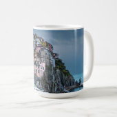 Mug Cinque Terre dans la pluie 11 oz ou 15 oz (Devant droit)