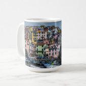 Mug Cinque Terre dans la pluie 11 oz ou 15 oz (Devant gauche)