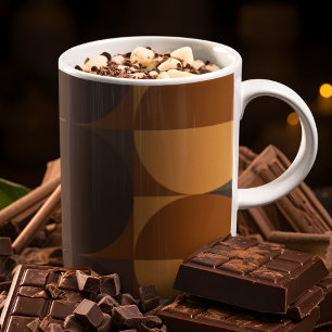 Mug Circles Brown