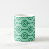 Mug Circles tendance, Seafoam Green (Centre)