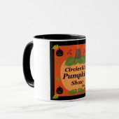 Mug Circleville Citrouille Show 2014 Boug personnalisa (Devant gauche)